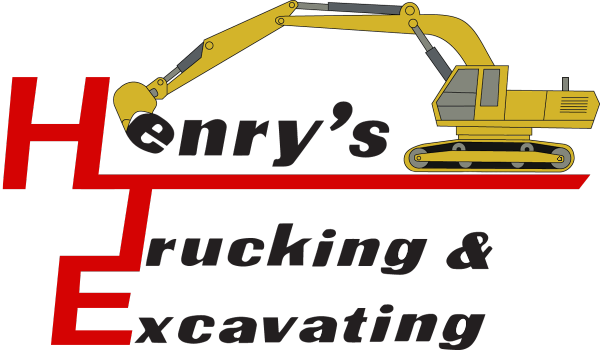Henry's Trucking & Excavating Logo
